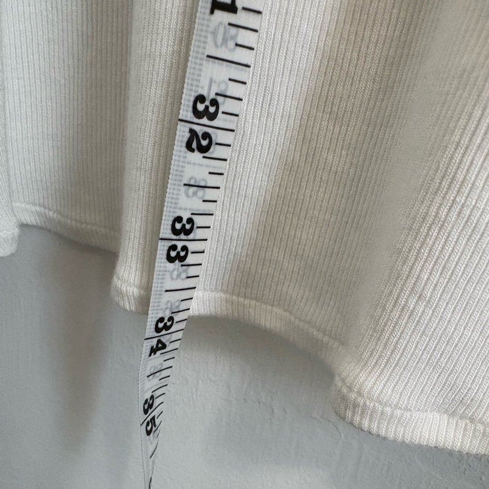 Free People Downtown Girl Cold Shoulder Tunic Sz S Ivory EUC - Picture 5 of 6